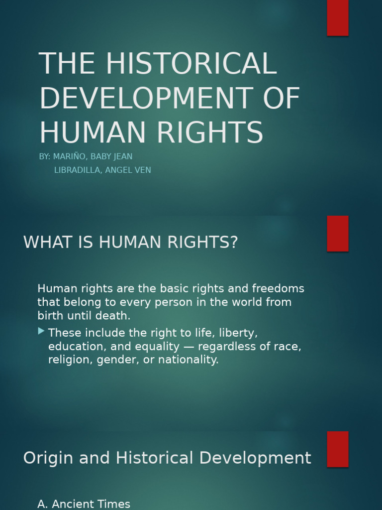 Evolution of Human Rights History | PDF | Human Rights | Political Science