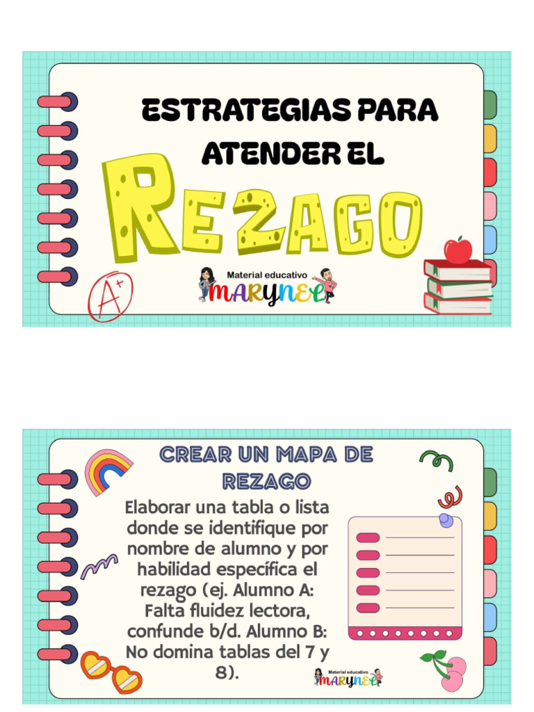 Estrategias para Atender El Rezago | PDF