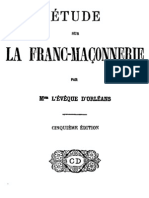 Eveque D'orléans - Etude Sur La Franc Maconnerie