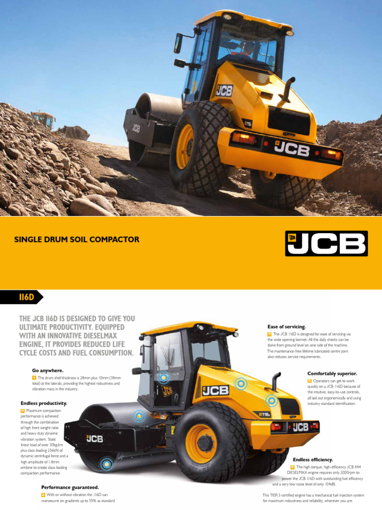 JCB VM75 Compaction Roller | PDF | Engines | Vehicles