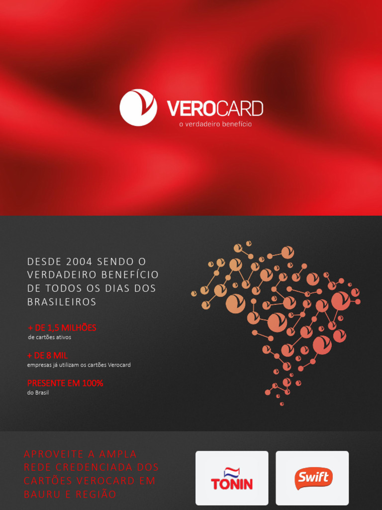 Cartão Verocard: Benefícios e Praticidade | PDF