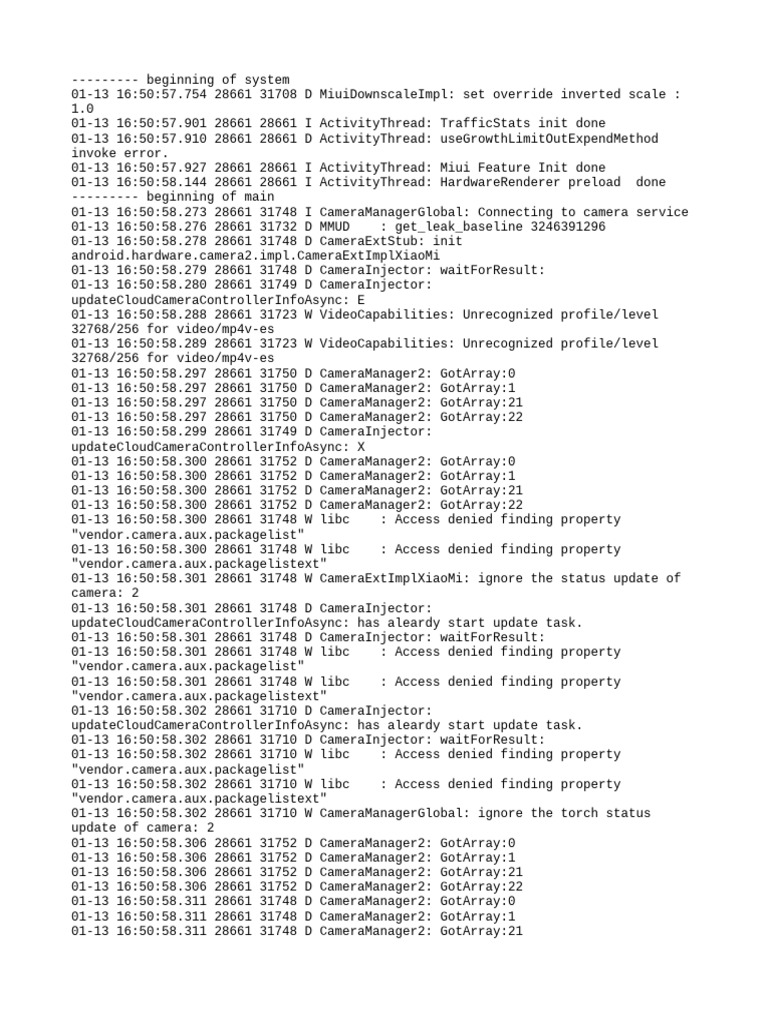 Log Cat 1768290658204 | PDF | Software Engineering | Computer Programming