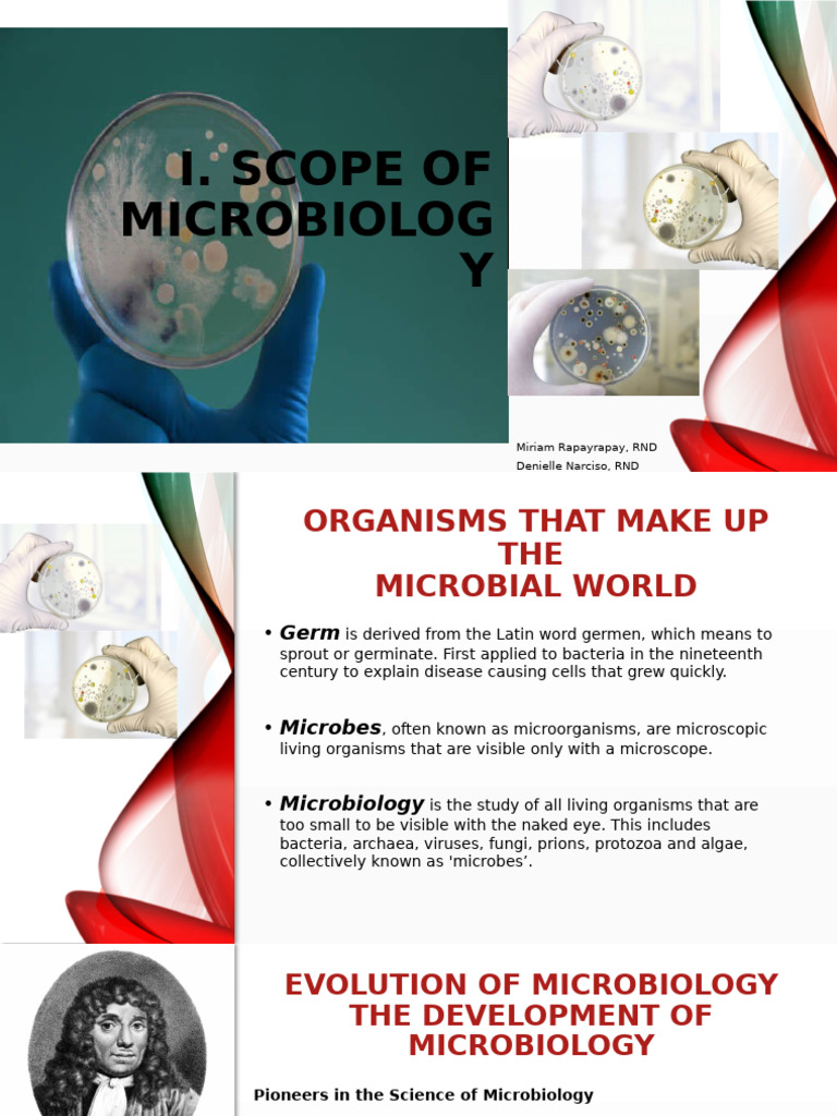Overview of Microbiology and Its Pioneers | PDF | Microorganism ...