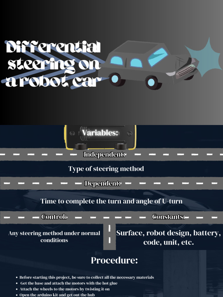 Differential Steering for Robot Cars | PDF