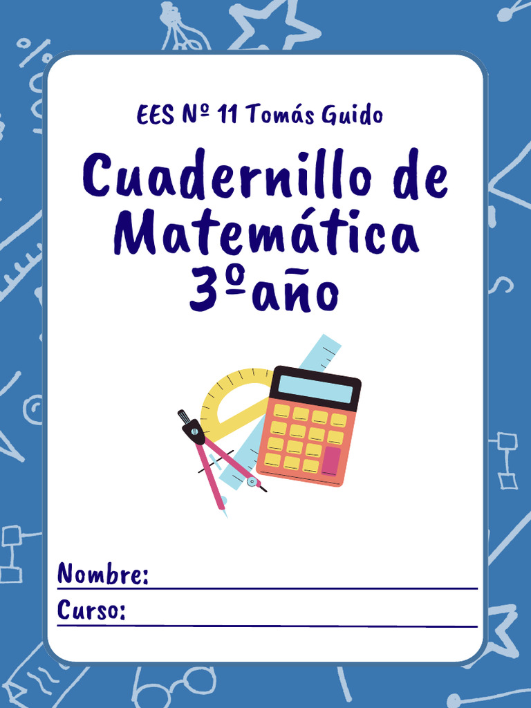 Cuadernillo de Matematica 3 | PDF