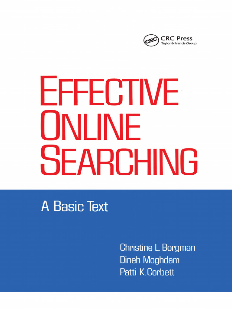Effective Online Searching Guide | PDF | Databases | Computer Terminal