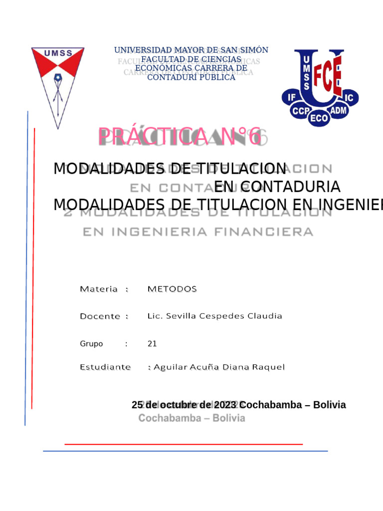 PRACTICA N° 6 | PDF | Enseñando | Aprendizaje