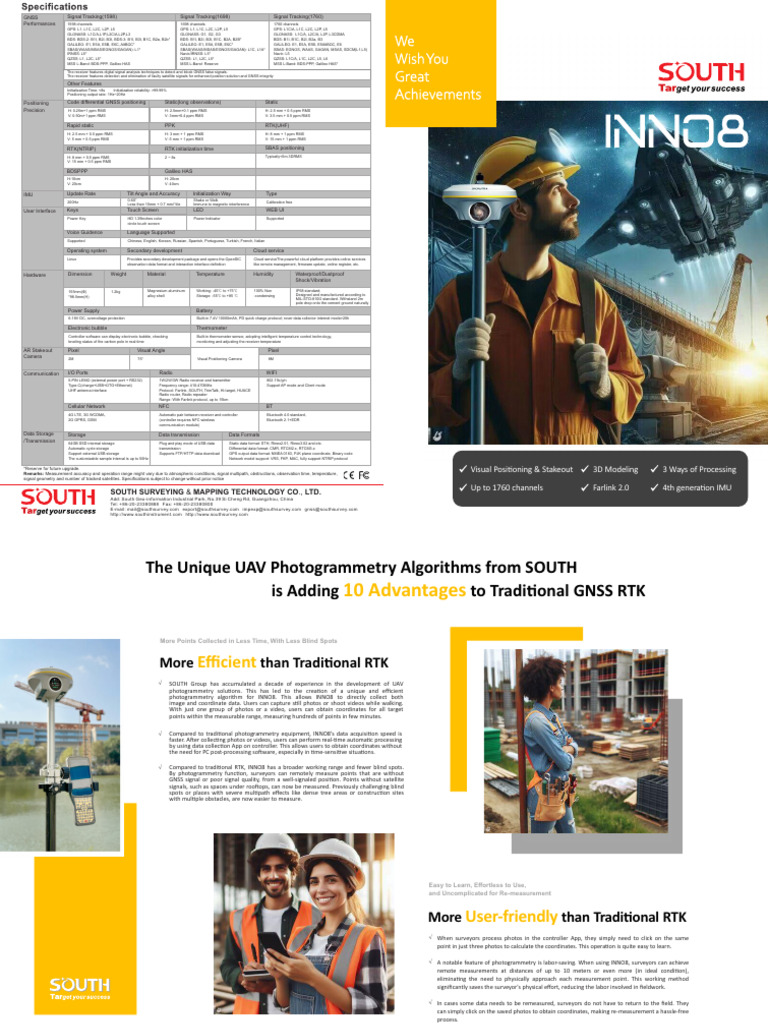 South Inno8 Brochure | PDF | Surveying | Computer Aided Design