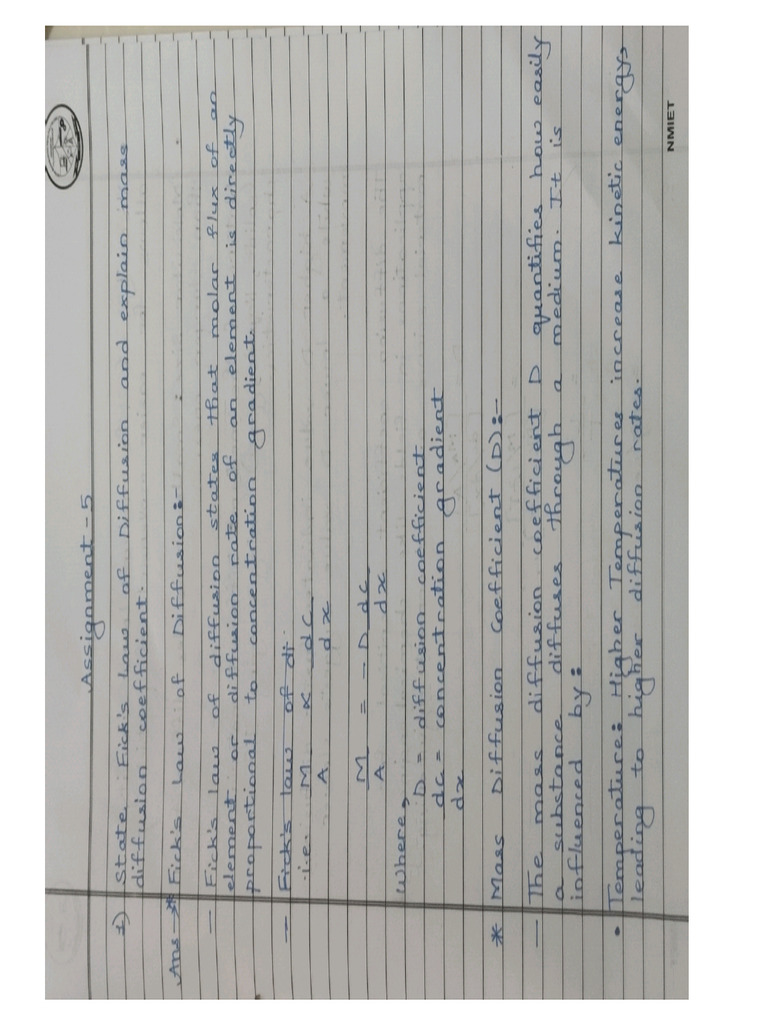 HMT Assignment 5 | PDF