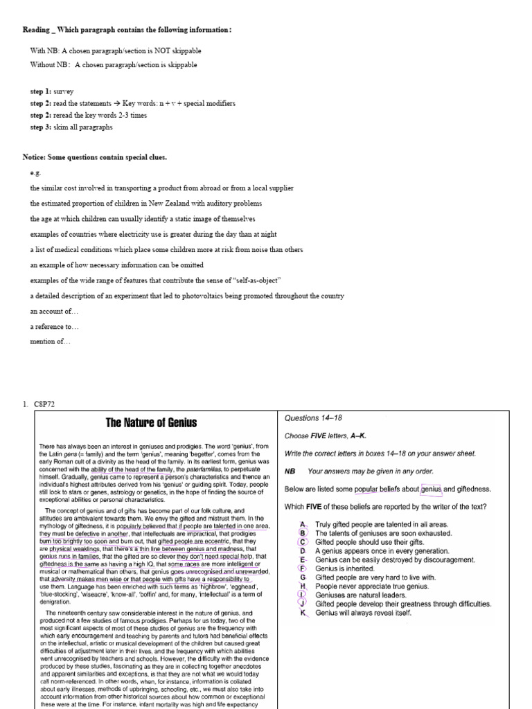 Hugo-Reading-Choose From a List & Paragraph Info | PDF
