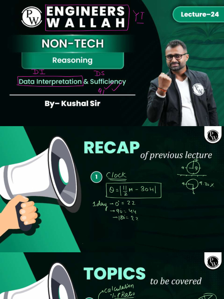 Reasoning 24 - Class Notes | PDF