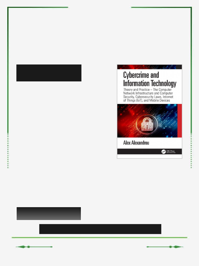 Cybercrime and Information Technology Theory and Practice The Computer ...
