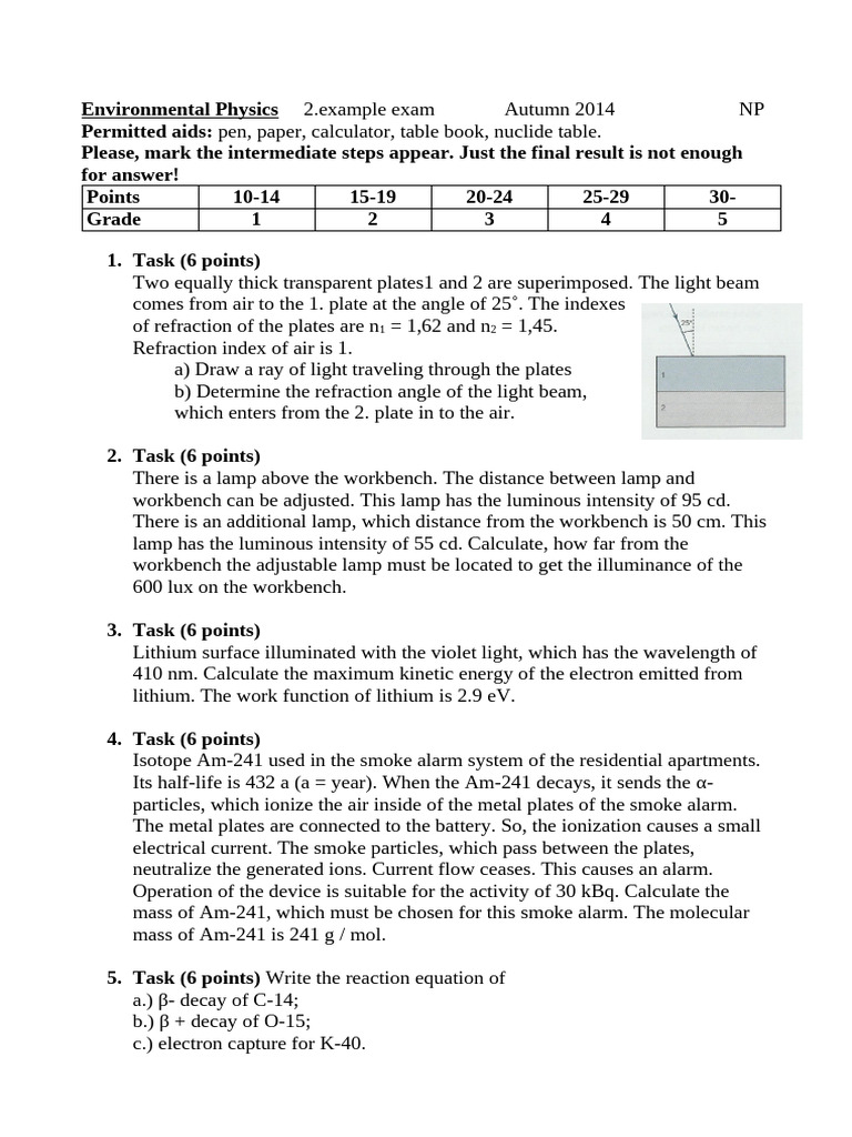 2.Example Exam | PDF