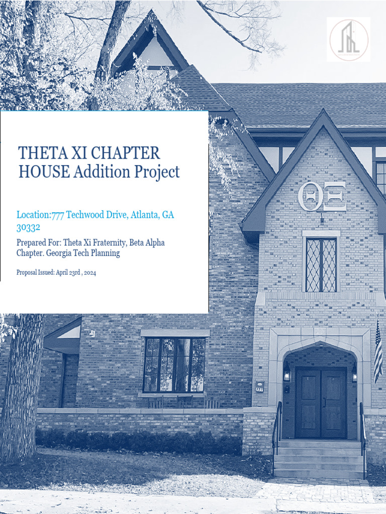 Theta Xi Chapter House Addition Proposal | PDF | Safety | Project ...