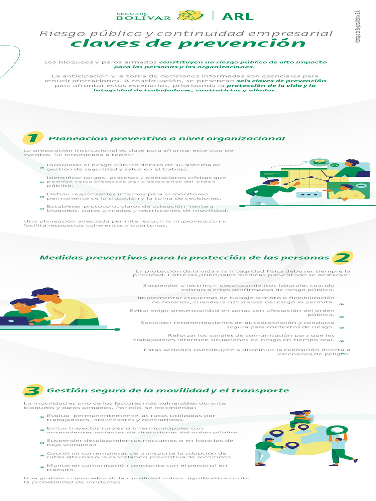 Claves para la Prevención de Riesgos Públicos | PDF | Riesgo | Toma de ...
