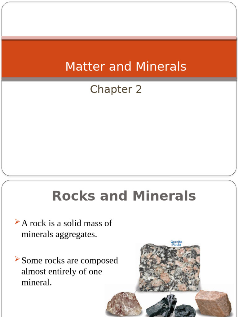 Understanding Rocks and Minerals Basics | PDF | Minerals | Ion