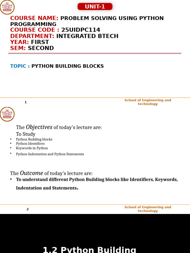 Problem Solving Using Python Programming - 1.2 - 1767523077248 | PDF ...