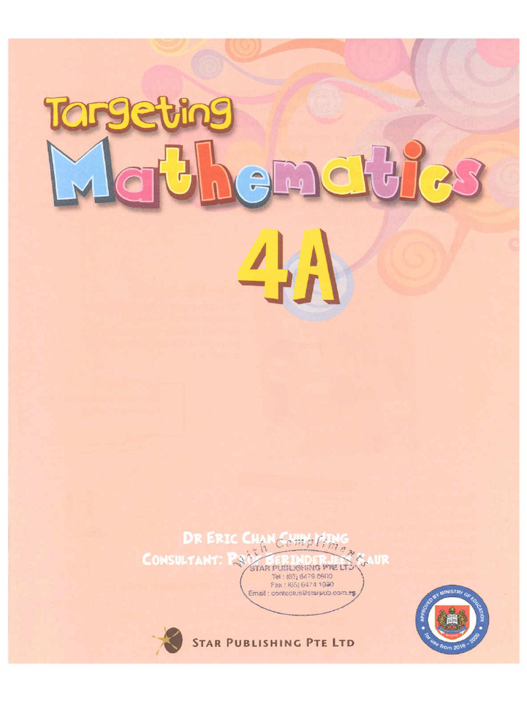 Mathematics 4A SB | PDF