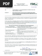 FDA E-Portal Application Guide | PDF | Food And Drug Administration ...