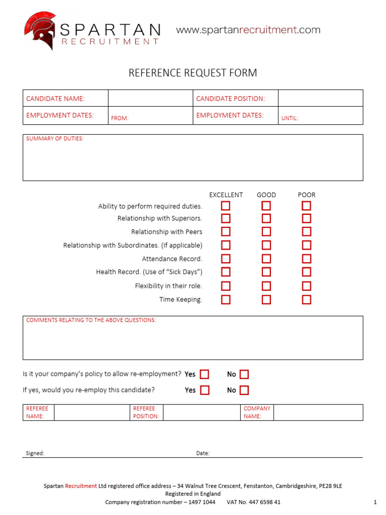 Reference Request Form 250925 192633 | PDF