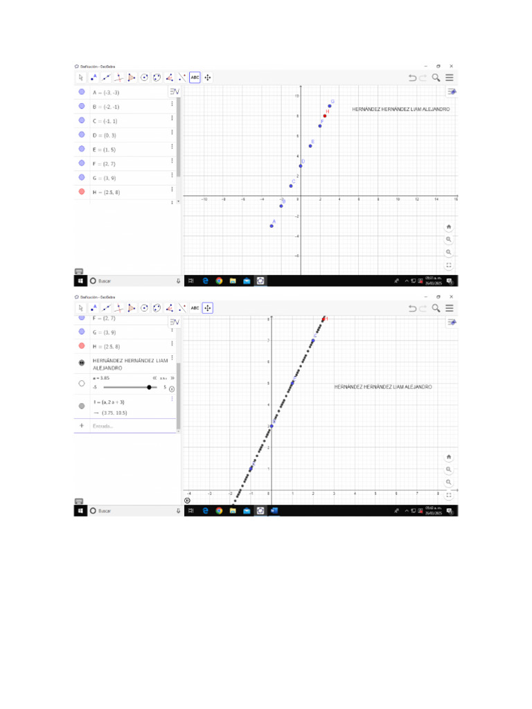 Geogebra 3 | PDF