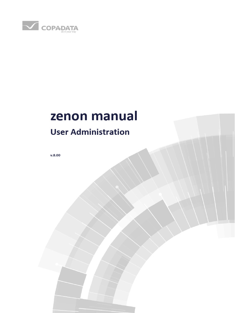 zenon User Administration Guide v8.00 | PDF | Active Directory | Login