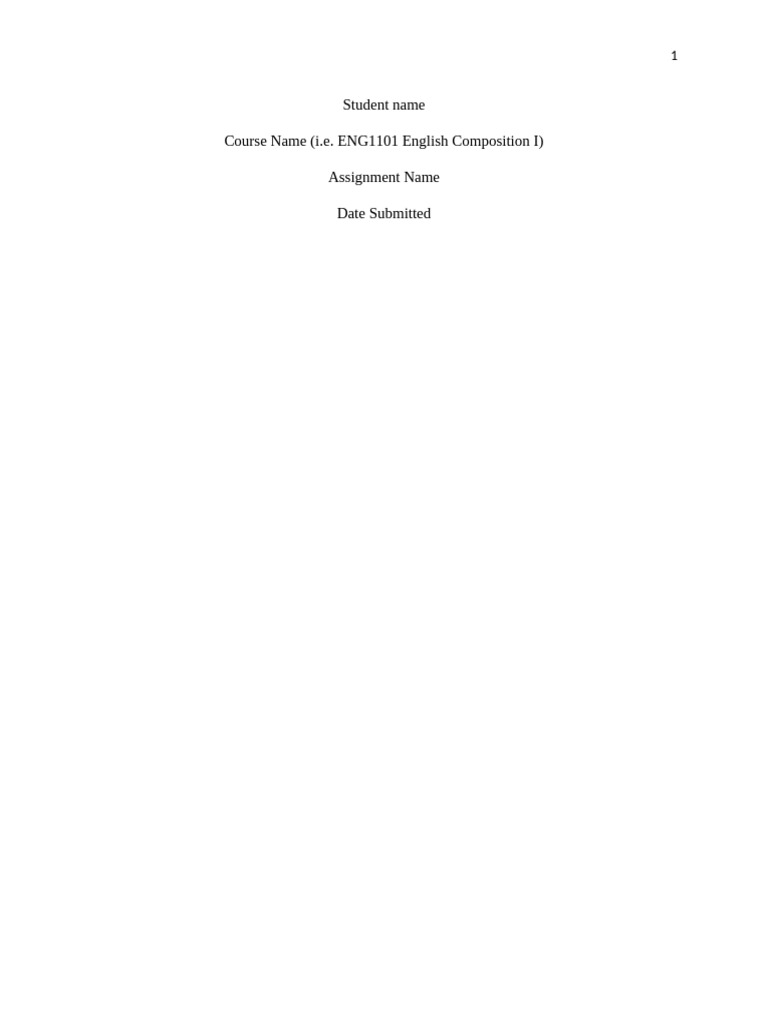 Assignment Formatting Guidelines | PDF | Citation | Paragraph