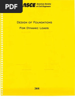 Design of Foundations for Dynamic Loads