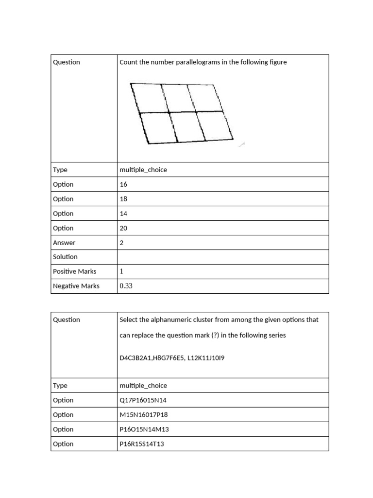 100 Ques Format Bulk NTPC 1 | PDF