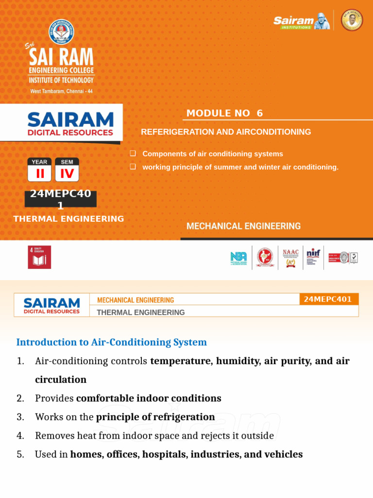 Air Conditioning Systems Overview | PDF | Air Conditioning | Humidity