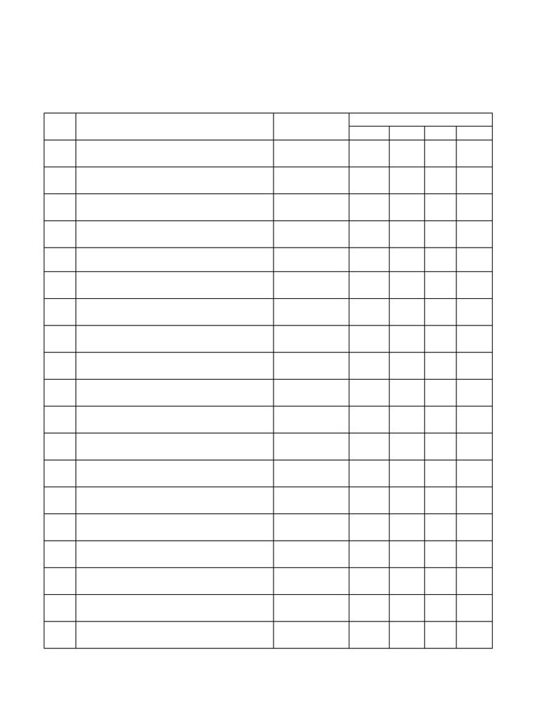 Rekapan Absen Bulan Januari 25 | PDF