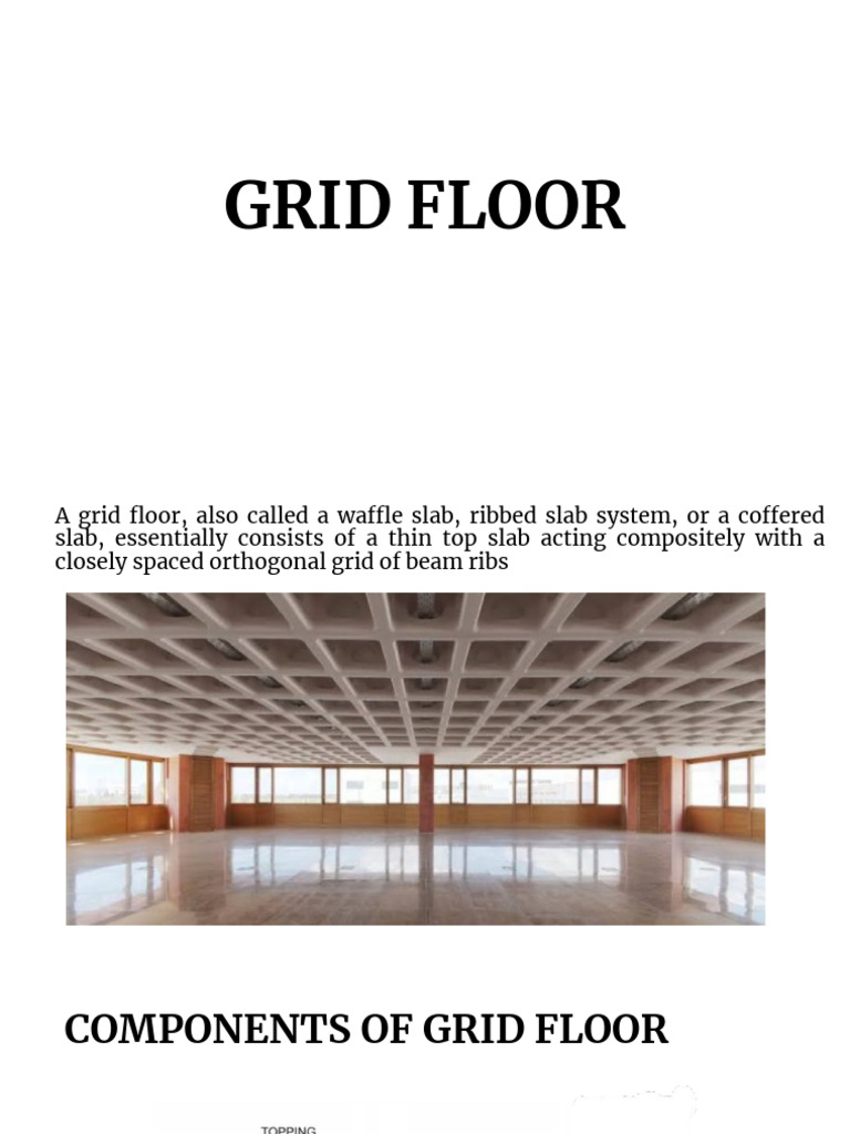 Grid Floor Design and Analysis Guide | PDF