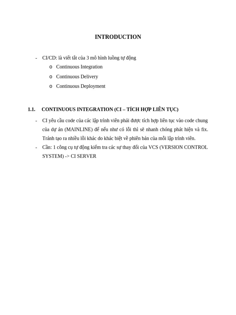 CICD | PDF