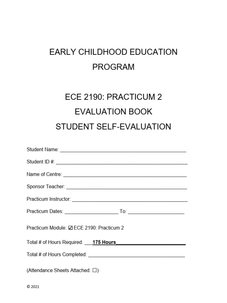ECE 2190 Practicum 2 Self-Evaluation Guide | PDF | Communication | Safety