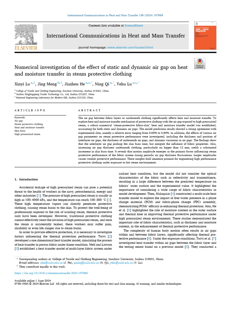 Numerical Investigation of The Effect of Static and Dynamic Air Gap ...