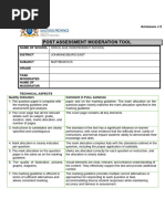 J2 Post Assessment Moderation Tool | PDF | Multiple Choice | Cognitive ...