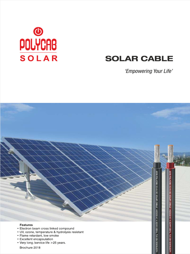 1CX4sqmm Solar Cable | PDF