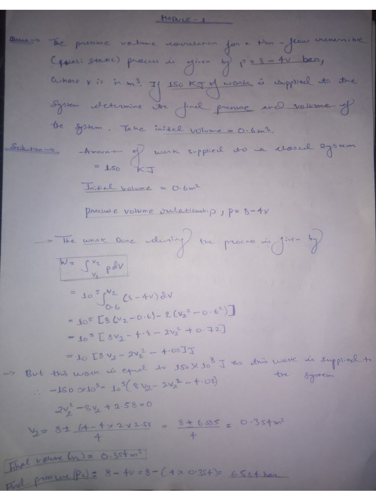 Mod 1 (Numericals) | PDF