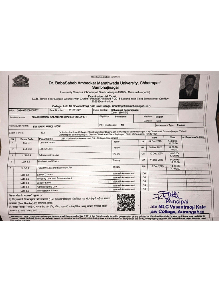 LLB 3rd Sem | PDF