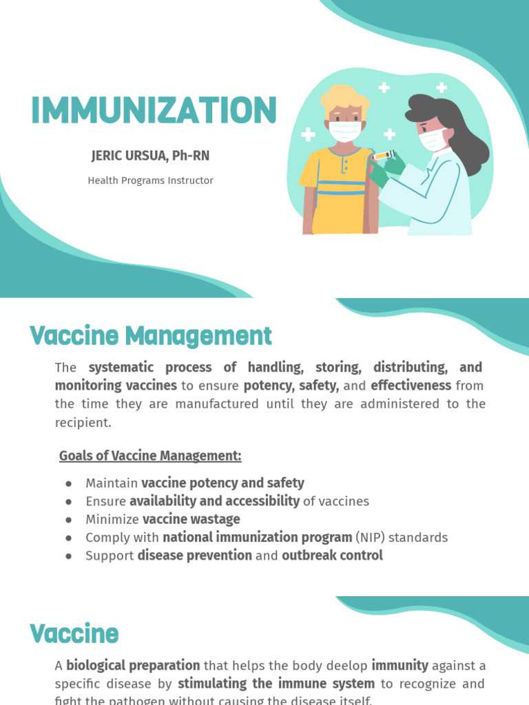Immunization Health Programs (1) | PDF | Vaccines | Clinical Medicine