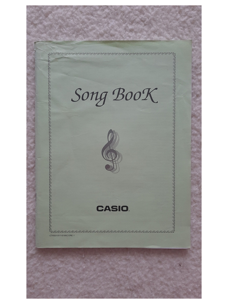 ''Casio Book'' Nuty Pianino Keyboard | PDF