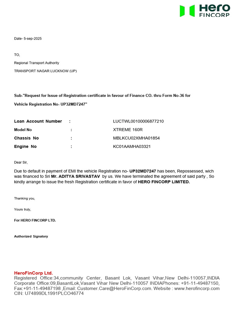 UP32MD7247 FORM 36 | PDF