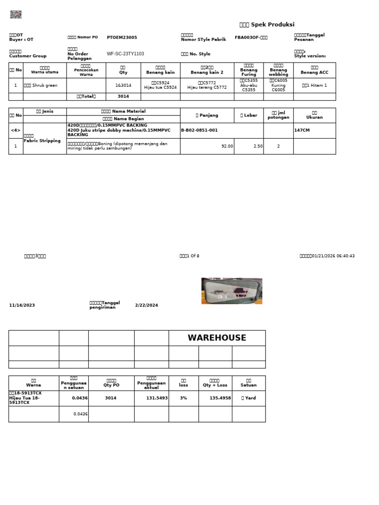 Ptoem23005 Fba003of Storage Bag - Translate Persiapan | PDF