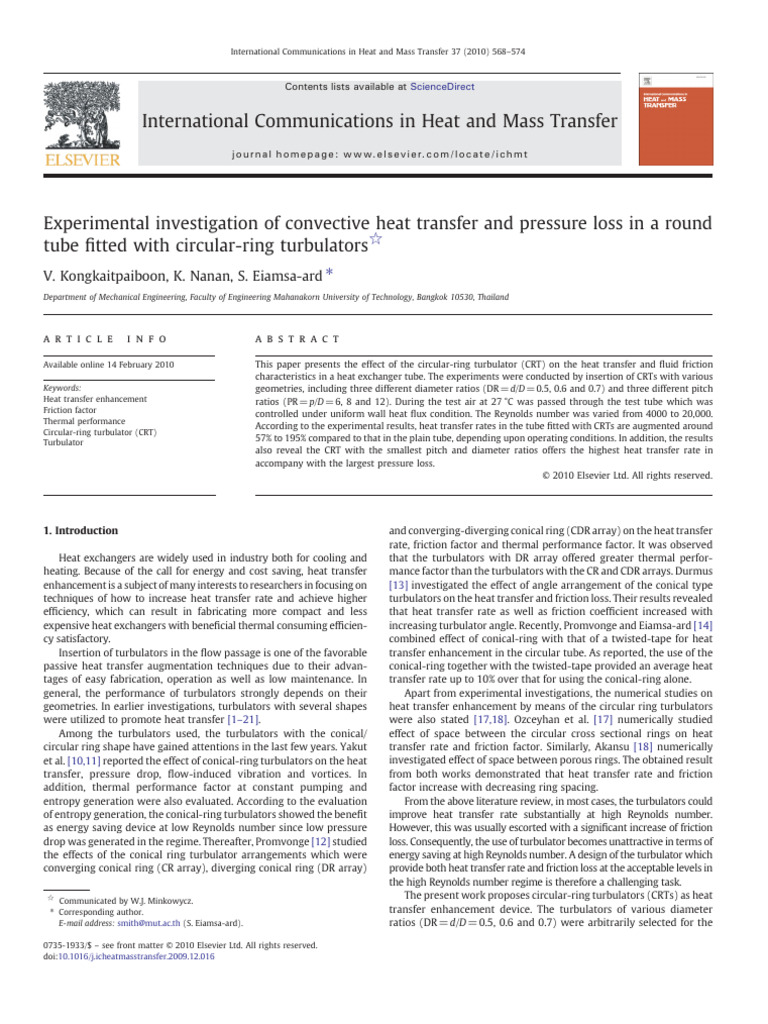 03_Experimental Investigation of Convective Heat Transfer and Pressure ...