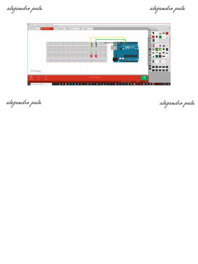 Arduino 2 Leds Diagrama Firm | PDF