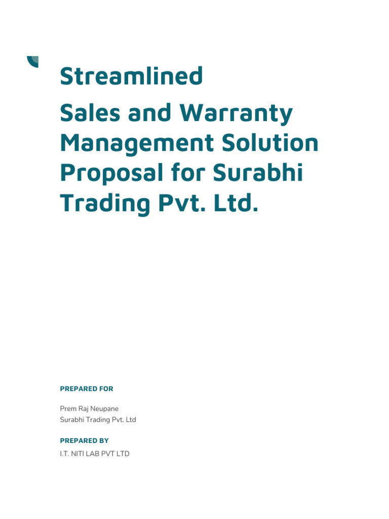 Surabhi Software Development Proposal | PDF | Security | Computer Security