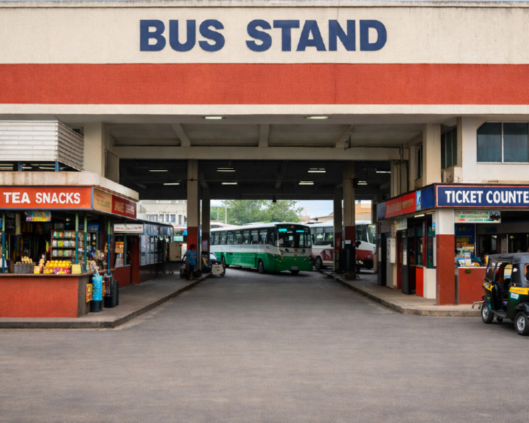 Bus Stand 10x8 | PDF