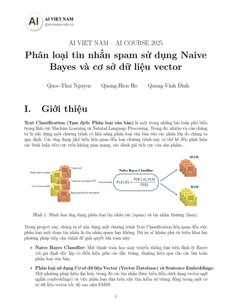 (Description) Project 2.2 Text Classification Naive Bayes Vector ...