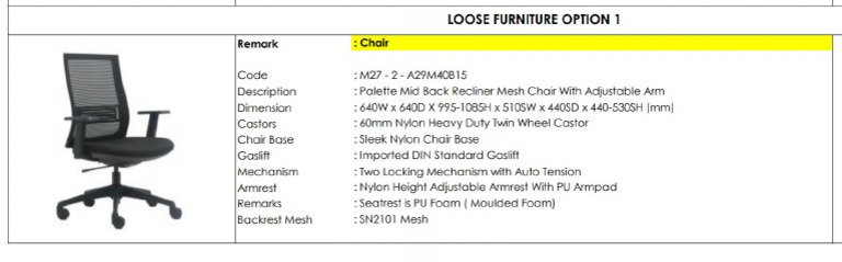 Chair | PDF