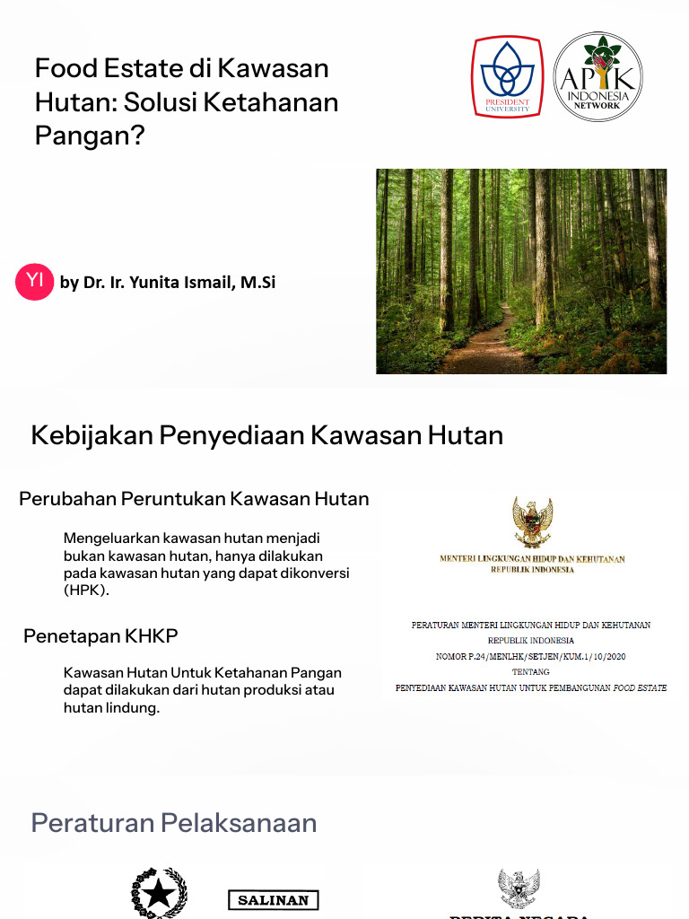 Food Estate: Tantangan dan Solusi Pangan | PDF